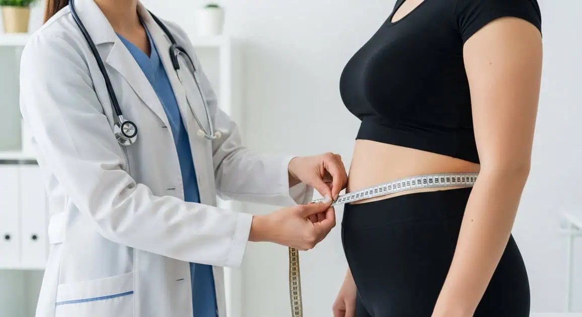Medical weight loss consultation with healthcare provider